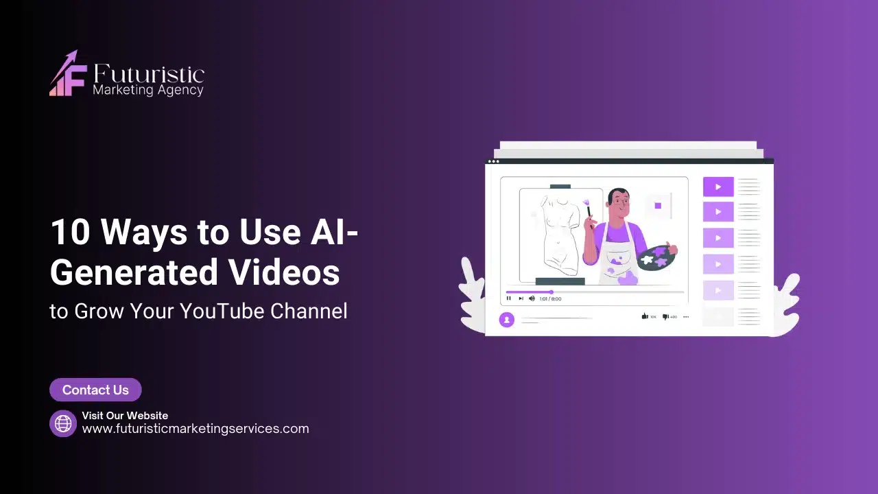 AI generated YouTube videos strategy showing how creators use AI tools to scale video production and grow YouTube channels faster in 2026