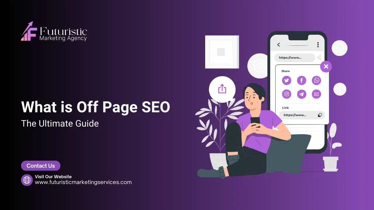 off page seo guide showing backlinks brand mentions digital pr and authority building strategies for higher google rankings
