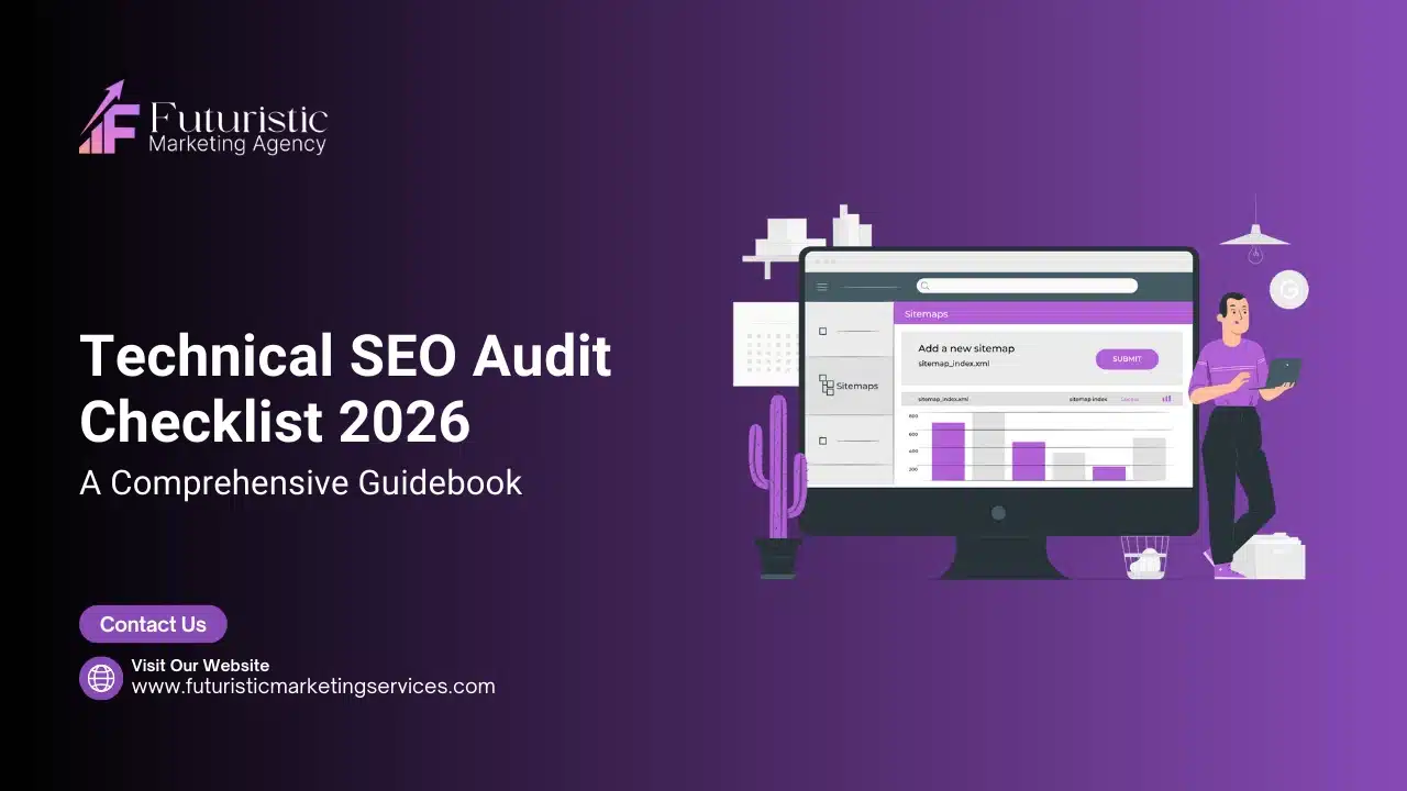 technical seo audit checklist showing 50 point guide to fix crawl errors indexing issues site speed and core web vitals