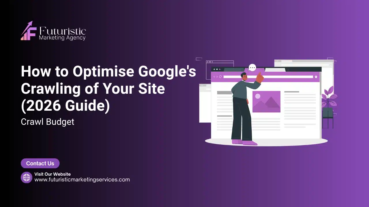 Diagram showing crawl budget optimization with Googlebot efficiently crawling and prioritizing important website pages