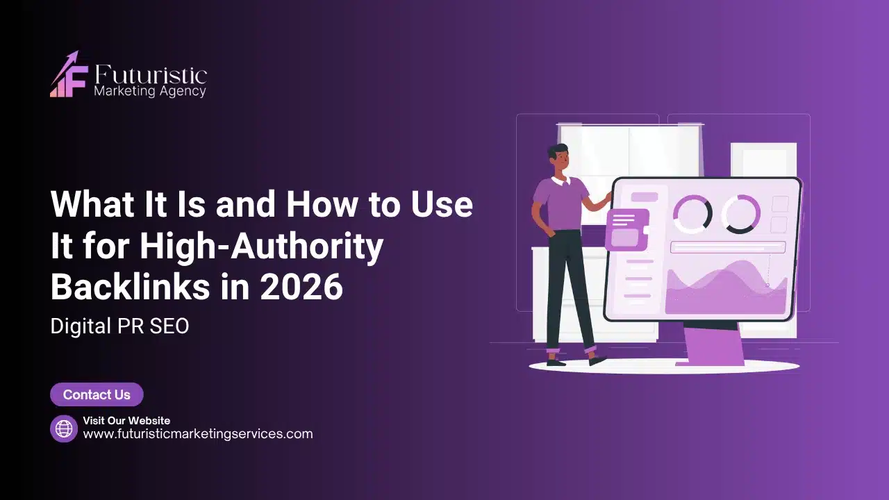 Digital PR SEO strategy showing how digital PR earns high authority backlinks through media outreach and campaigns