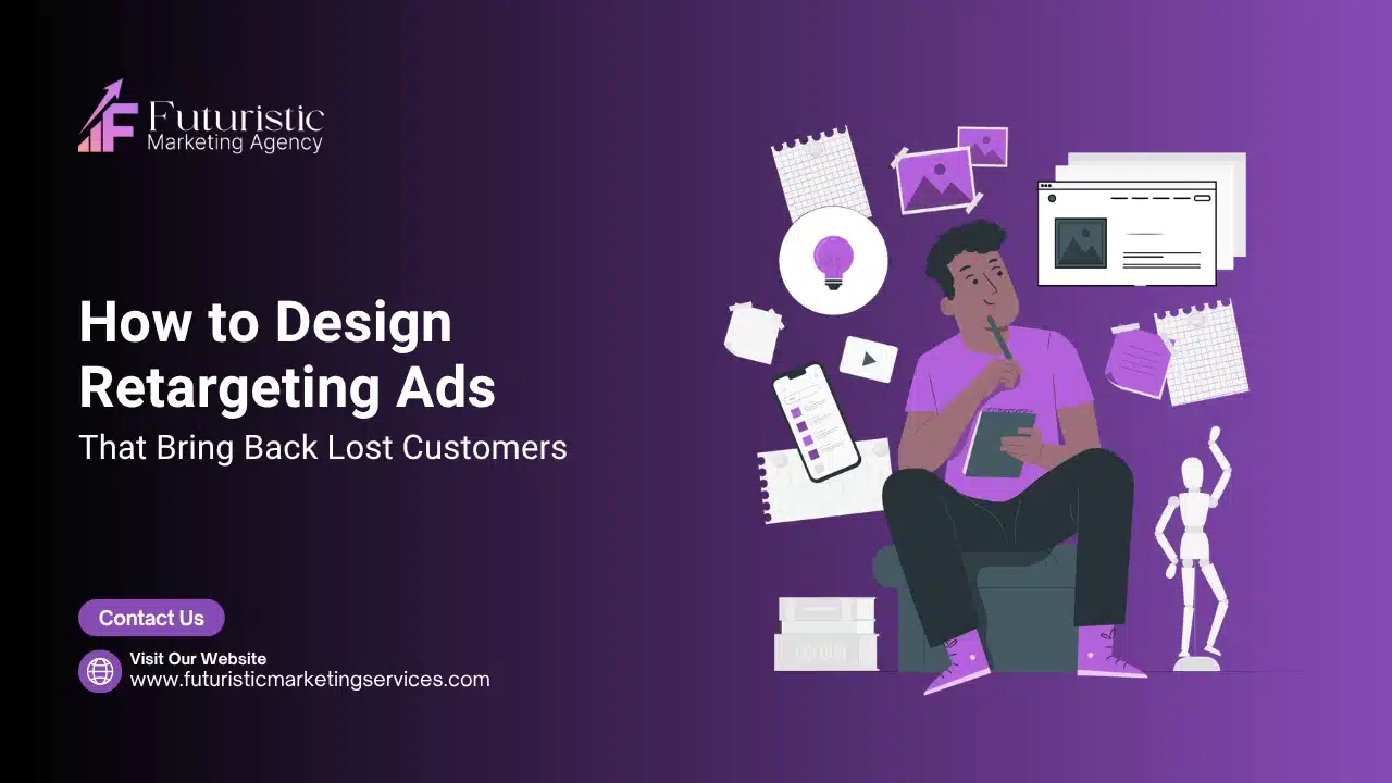 retargeting ad design example with dynamic creative personalized messaging and conversion focused layout