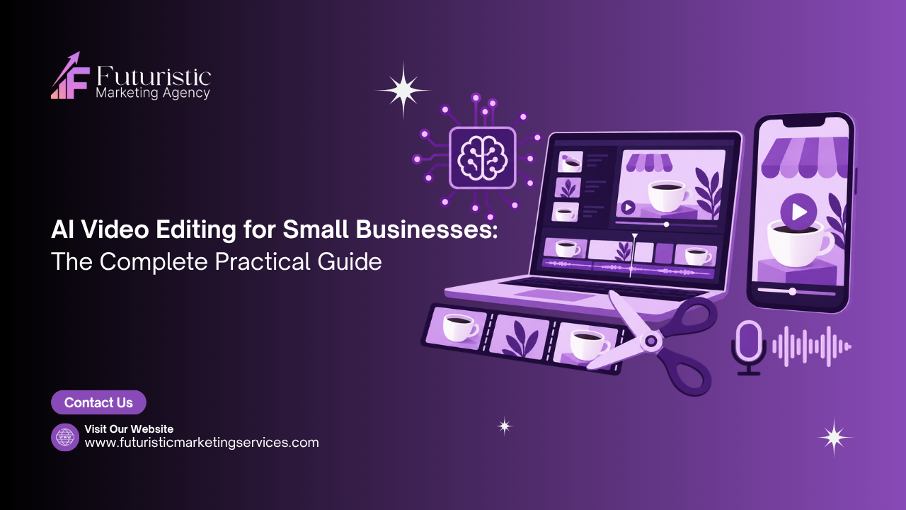 AI video editing small business